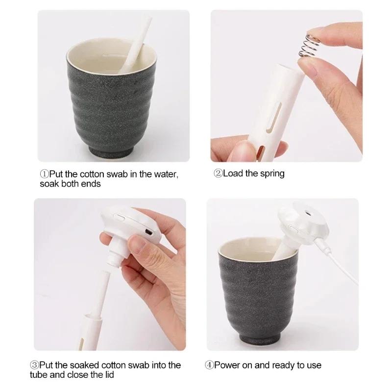 USB Mini Ultrasonic Humidifier LED Light Essential Oil Diffuser Car Air Purifier Aroma Anion Mist Maker