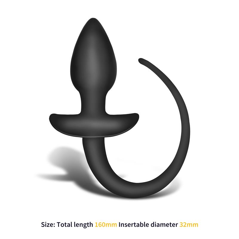 Harthley Anal Plug with Tail 16 Cm X 3.2 Cm