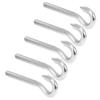 5Pcs Screw Hook Stainless Steel High Hardness Cup Hook for Mechanical Equipment HomeM8