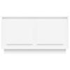 TV Cabinet White 80 x 35 x 45 cm Particleboard