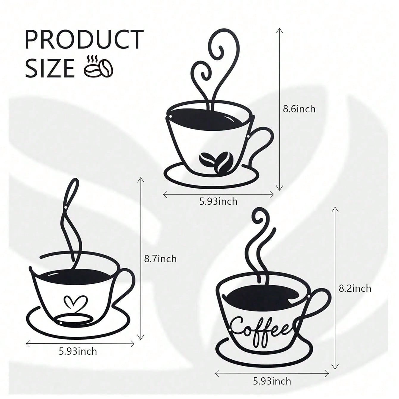 Metal Wall Art Decor Plaque Sign Home Office Kitchen Decor разноцветный