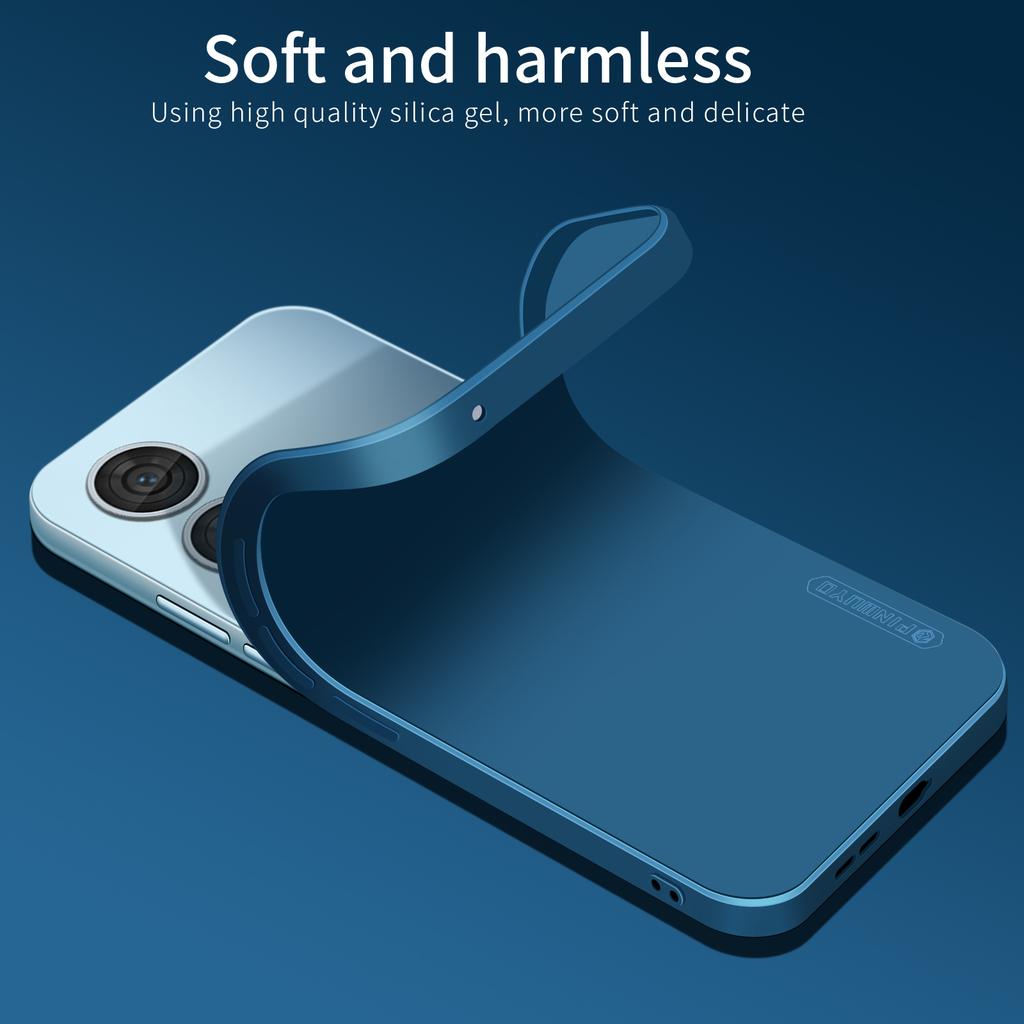 PINWUYO JK Touching Series For Motorola Moto G85 5G/S50 Neo 5G Case Silky Touch Soft TPU Phone Back Cover