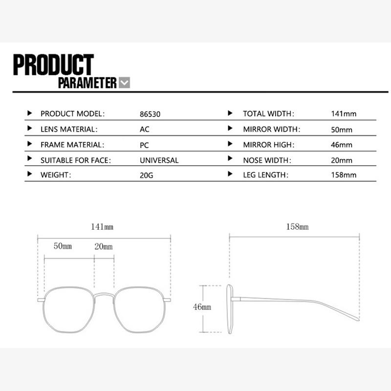 Modern Retro Narrow Oval Shaped Glasses Frame Female Concave Design Street Photography Personalized Flat Mirror Simple Design