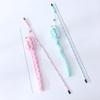 Funny Cat Stick Bouncy Rod Bell Bait Toy Plush Longtail Mouse Stripe Pet Supplies