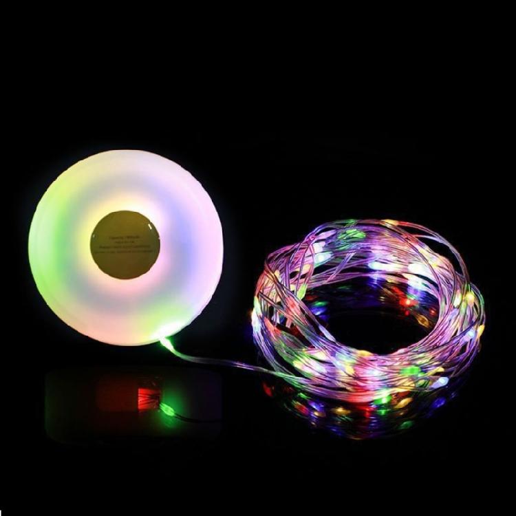 Outdoor Camping LED String Light with Multiple Lighting Mode Rechargeable Camping Lights, IP67 Waterproof Tent Light