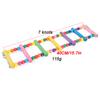 Parrot Climbing Ladder Toy Pet Bird Suspension Training Bridge Color exercise Ball Wood Molar Toy Budgerigar Supplies Cockatiel