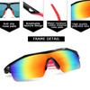 Feisedy Sports Polarized UV TR90 Perfect for and B2454 Kids' Sunglasses, Lenses, Protection, Ultralight, Golf, Jogging, Baseball, Bass, Fishing,