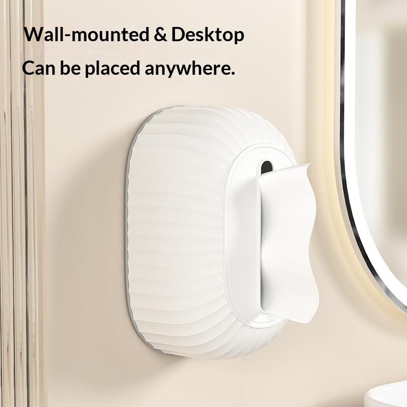 High-aesthetic Home Use Drawer-style Tissue Box Storage Light Luxury Style Living Room Desktop Advanced Spring Type Tissue Box