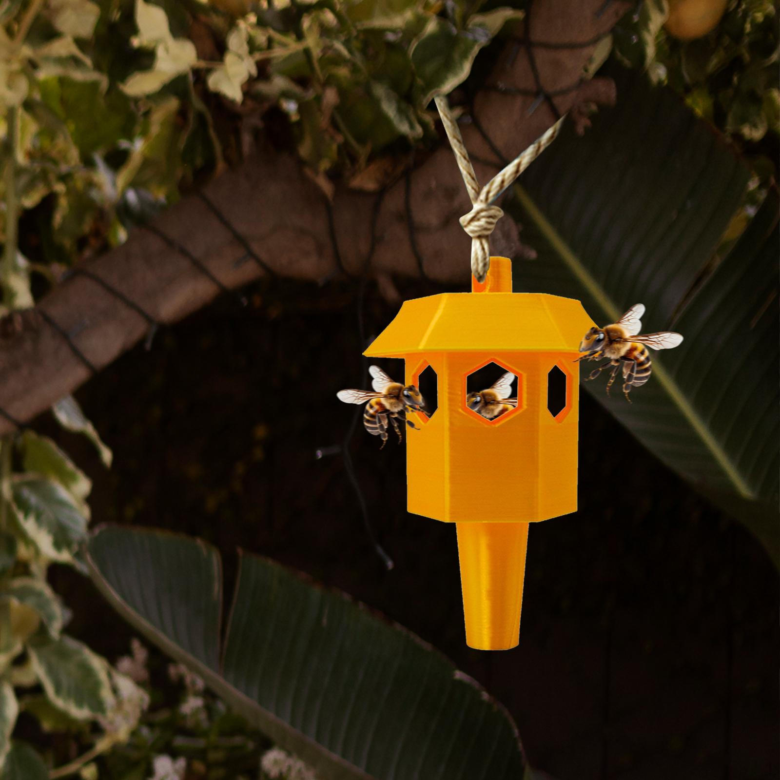 

Ловушка для ос с подвесным отверстием Наружное оборудование для отлова для сада, фермы