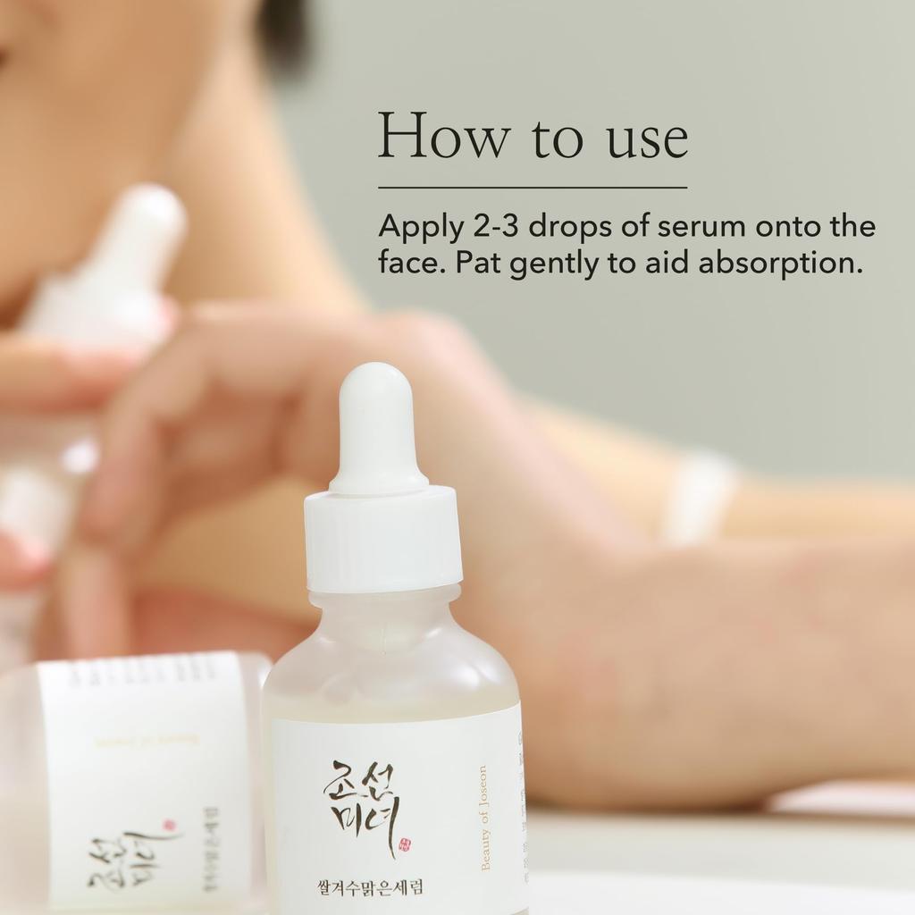 of Glow Deep Rice Alpha arbutin Rice bran water serum 30ml [Beauty Joseon] Serum + [BOJ]