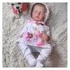 KEIUMI Bambola Reborn in Vinile e Silicone da 20 pollici con vasi sanguigni, Moda per Bambini, Bambola da Accompagnamento, Bebe Dormiente, Reborn