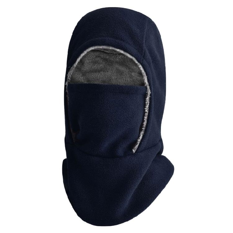 Winter Face Mask Hooded Hat With Elastic Fleece Lining Design For Winter Cycling Hiking Skiining Outdoor Activity Hat