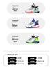 2025 New Autumn Boys' Basketball Shoes: Breathable Mesh, Rotating Buckle, Ideal for Students and Running.