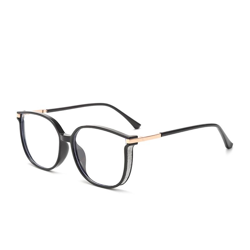 Reading Glasses Women Fashion Myopia Glasses Ultralight TR Frame 0 To -4.0 Black Eye Glasses For Men And Women