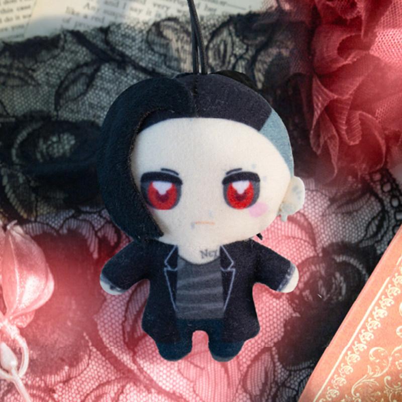 New Anime Plush Keychain Gacha Cute Character Pendant Collectible Figure Gift For Fans Bag Desk Decor Display Toy