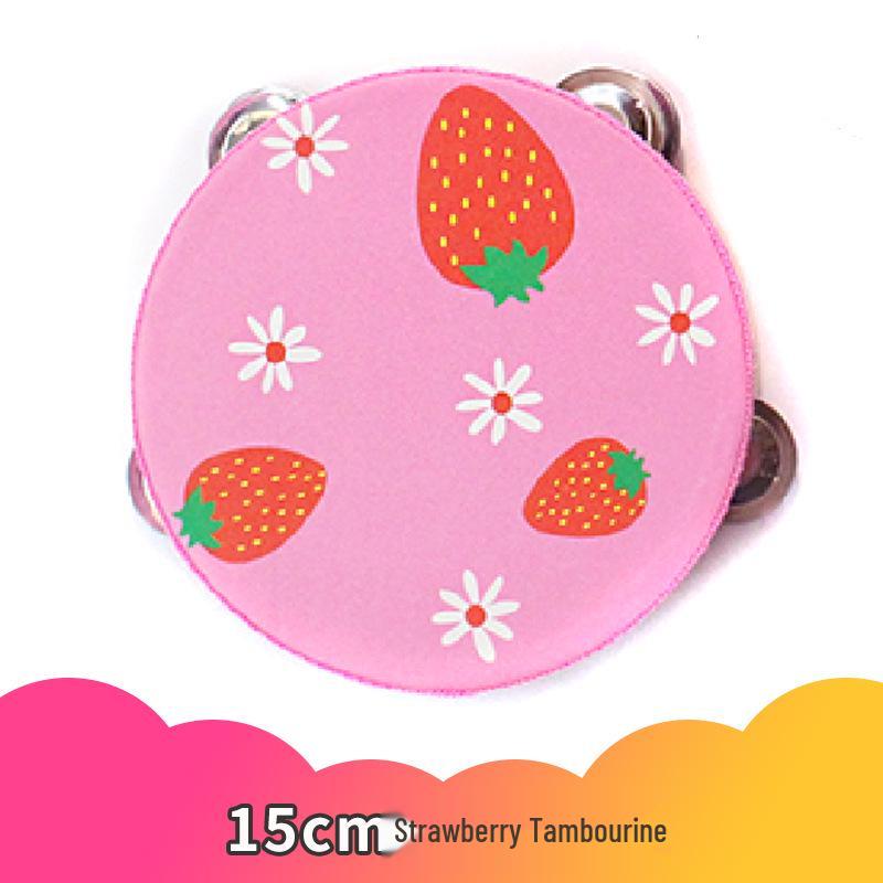 Wooden Tambourine for Early Childhood Music and Dance
