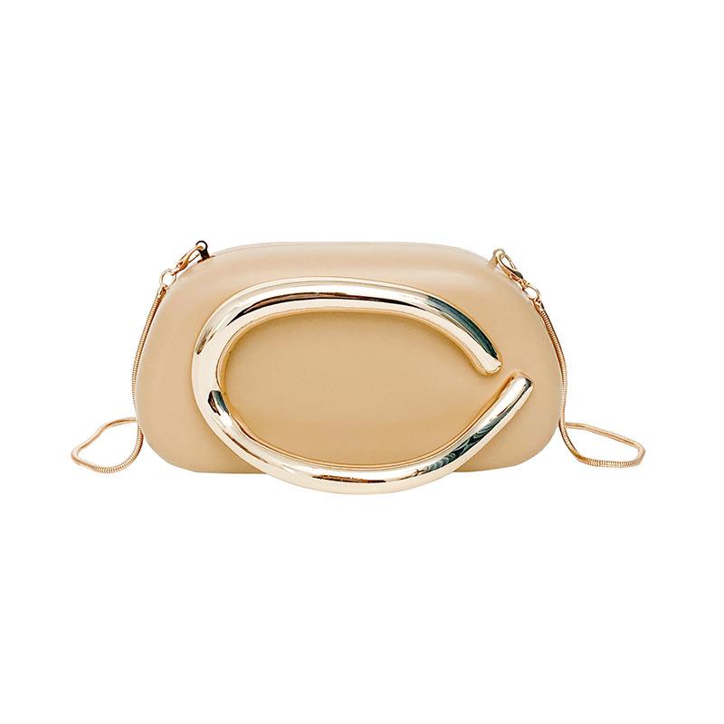 Personalized and Creative Small Bag Women's 2025 New European and American Fashion Niche Shoulder Bag Chain Crossbody Heterosexual Box Bag