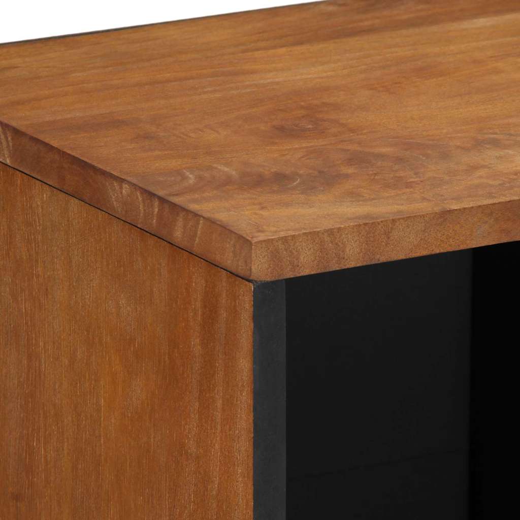 Sideboard Honey Brown 80 x 33 x 75 cm Solid Mango Wood
