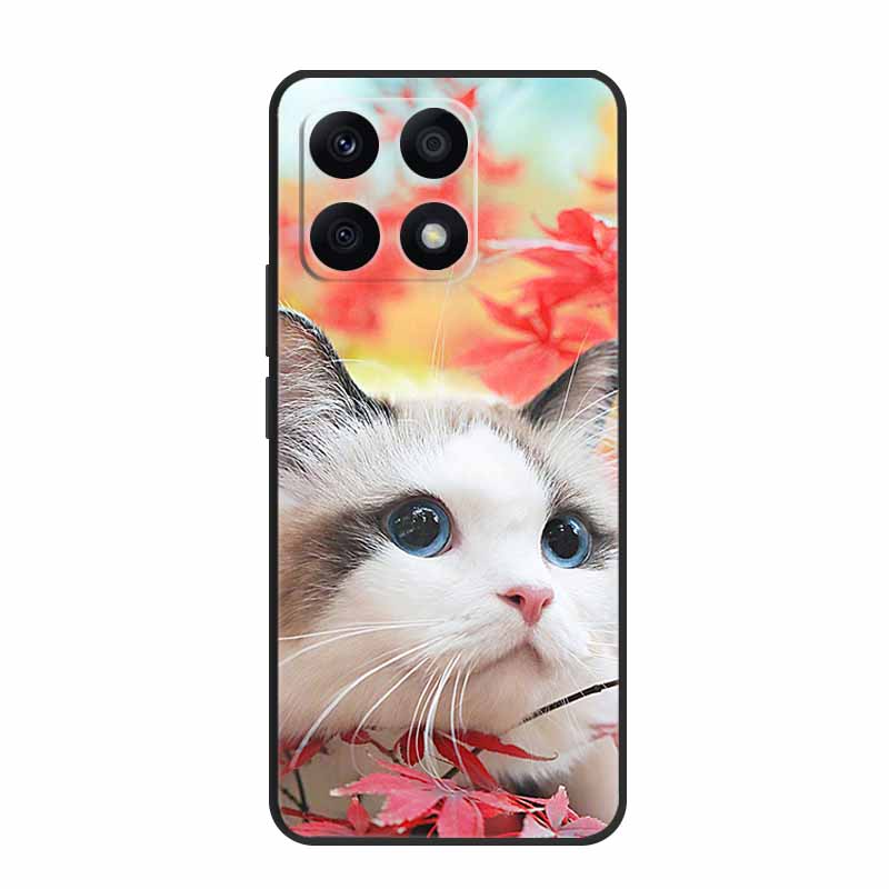 Black Silicone Case For Xiaomi 15T Pro Case Cartoon Cat Soft Back Cover For Xiaomi 15T 5G 17 14T Pro Phone Case Coque Funda Para
