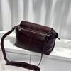 First Layer Tree Paste Cowhide Messenger Bag New Niche Shoulder Bag Locomotive Bag Flip Tooling Leather Messenger Bag