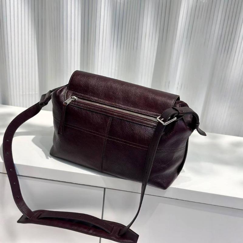 First Layer Tree Paste Cowhide Messenger Bag New Niche Shoulder Bag Locomotive Bag Flip Tooling Leather Messenger Bag