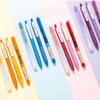 4pcs Vintage Color Gradient Pens Set, Quick Dry Gel Ink Pen and Fluorescent Highlighter Marker Drawing Paint Office School A6458
