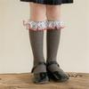 Lace Ruffle Socks Calf Socks for Teen Girls 3-13 Year Long Leg Warmer Knee Stockings Fashion Children Socks