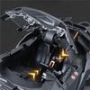 1/24 Classic Movie Car 2008 Batmobile Alloy Bat Sports Car Model Metal Racing Combat Vehicles Model Sound and Light Kid Toy Gift