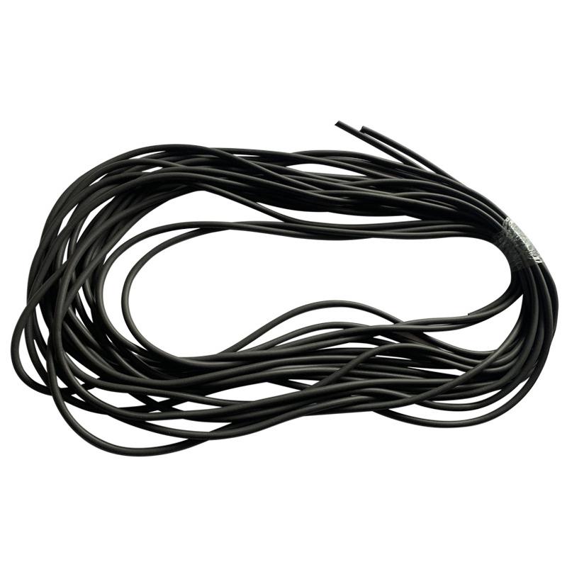 Black Rubber Strip Gaskets Round Sealing Strip Wear-Resistant Bar For Cabinet Door Seal Grease Separator 3/5/6/8/10/12/15/18mm