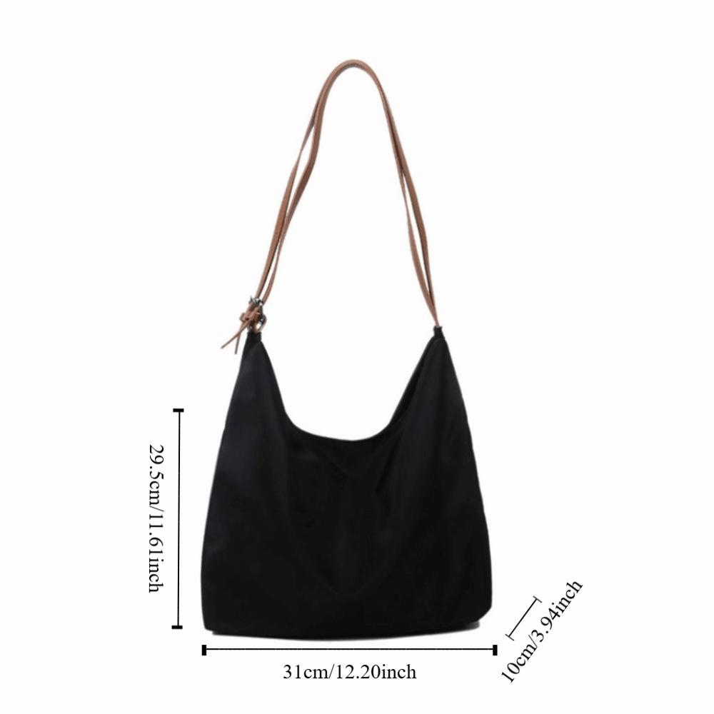 Large Capacity Pillow Shoulder Bag Pillow Bag Tote Bag Fashion PU Dumpling Bag Streetwear