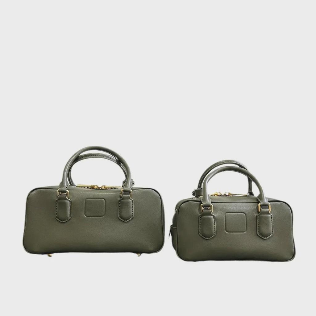 2023 Women's Retro Boston Bowling Shoulder Bag - Autumn & Winter Collection
