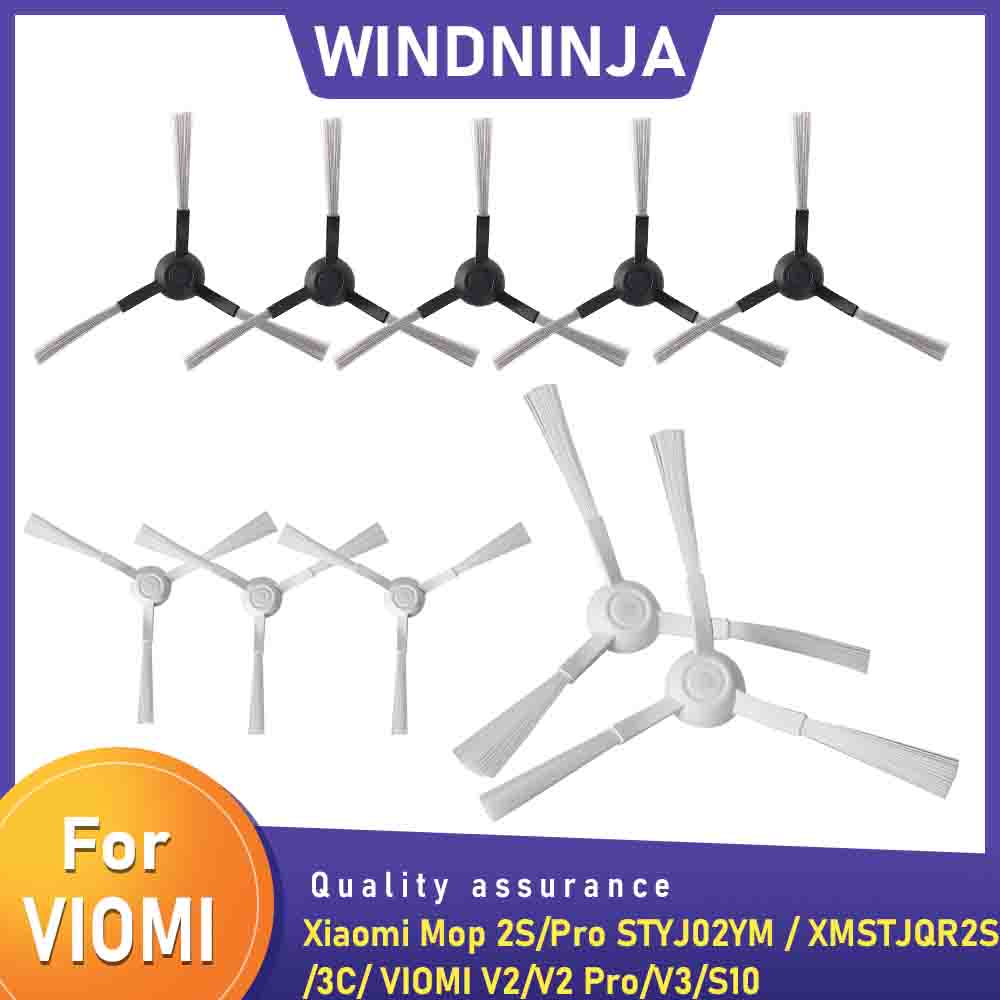 Side Brush For Xiaomi Mijia LDS STYTJ11YM Conga 1191 Viomi V1 PRO V1/SE/S11/Mop P/1S Vacuum Cleaner Left Right Brush Replacement