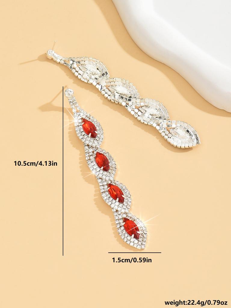Boucles d'oreilles florales multicolores transfrontalières, boucles d'oreilles coréennes faites à la main haut de gamme, boucles d'oreilles élégantes incrustées de diamants