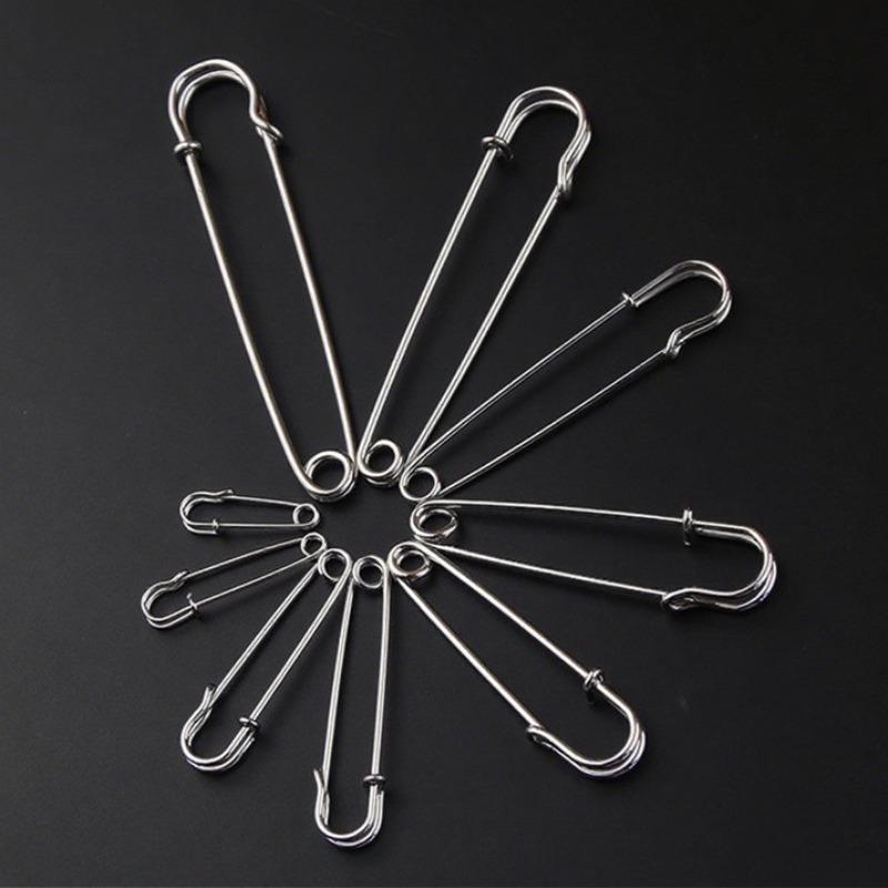 Förtjockade Stora Säkerhetsnålar, Säkerhetsnålar för Rockar, Knappar till Ulltröjor, Enkla Nålar, Broscher, Handgjorda Smyckestillbehör