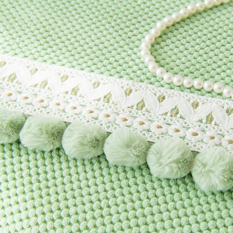 Light French Cream Wind Sofa Cushion Universal In All Seasons New  Non-Slip Leather Cushion Straight Row Cover Cover Cloth Towel