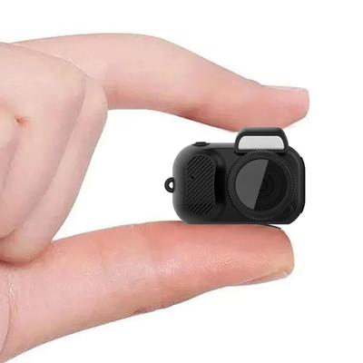 Mini Keychain Camera, Small Thumb-Sized Digital Camera for Students and Kids, 1080P HD 2MP, 0.96-inch Color Screen, Micro Video DV DVR Camera with