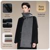 JIUMU Cashmere Men's Winter Scarf Gift Set