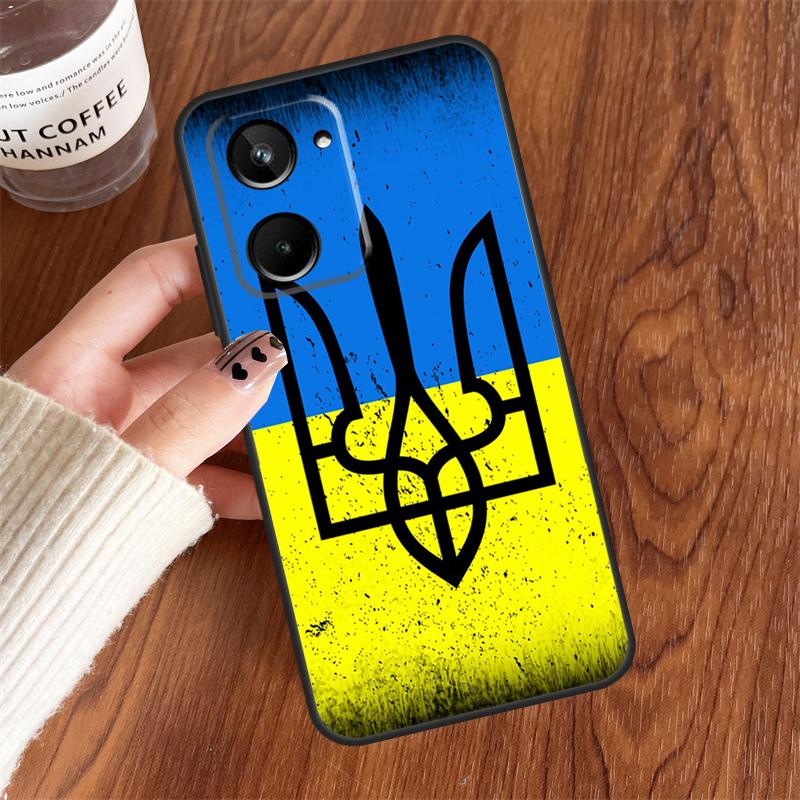 

Ukrainian Flag For Realme GT7 Pro GT6 15 10 11 12 13 14 Pro Plus C75 C65 C55 C63 C61 C53 C67 C35 C71 Case Realme C71 4G