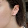 Silver Earrings Without Stones (2144342)