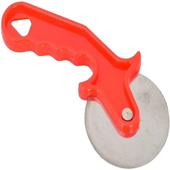 

RSINC Pizza Cutter, Sandwich & Pastry Cake Cycle Cutter, Sharp, Wheel Type Cutter, Pack of 1, Multicolour Pizza Cutter