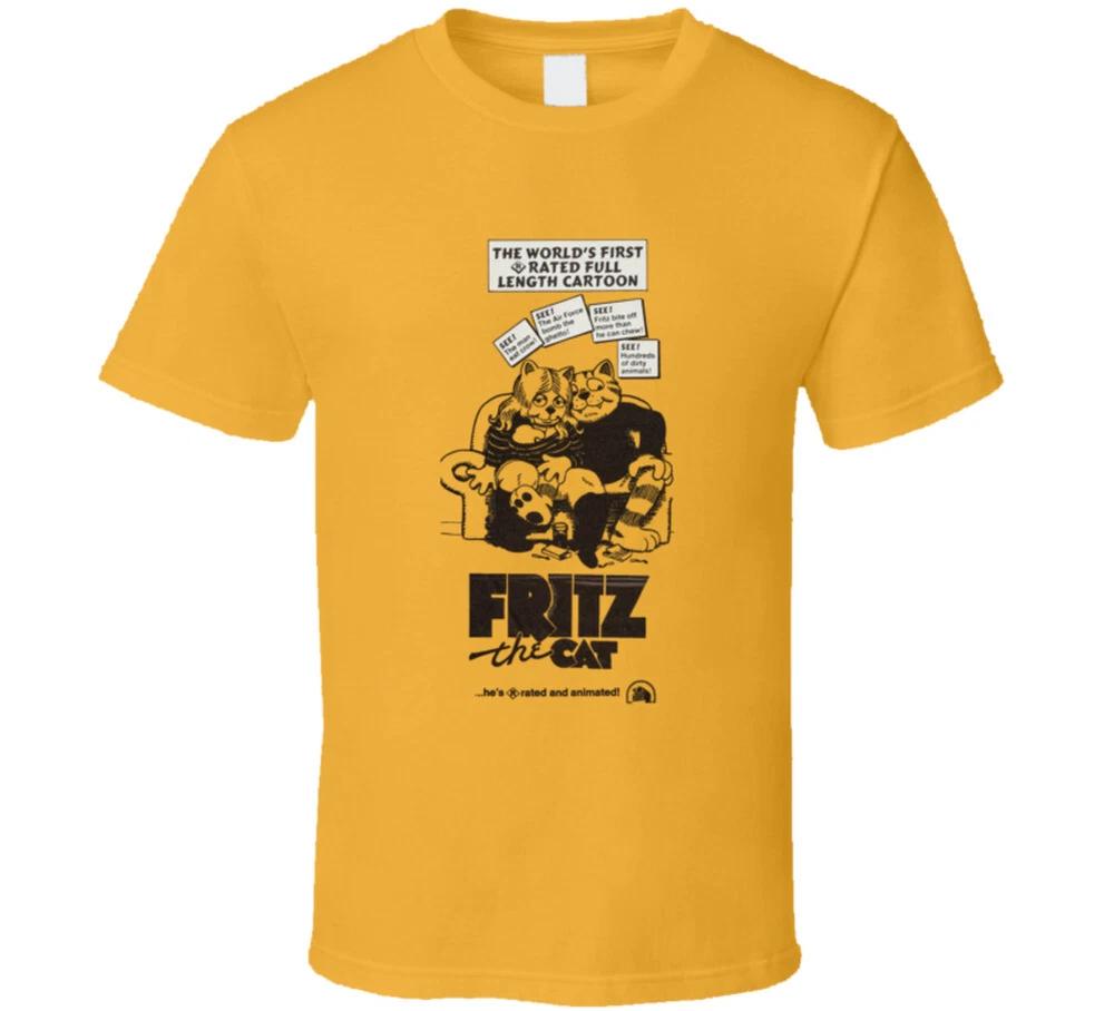 Fritz The Cat R Rated Cartoon T Shirt