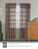 Lace Woven Window Screen Finished Curtain Window Screen Beige Purple Window Curtain