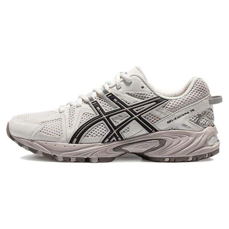 

ASICS Gel-Kahana TR White Gray Black Mens Outdoor Sneakers 1203A390-200 36