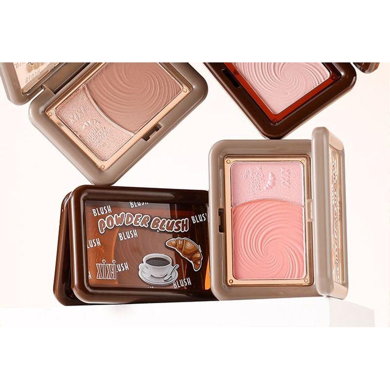 xixi - Funny Cheese Soft Mist Powder Blush - 5 Colors