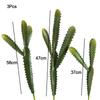 Artificial Cactus Fake Big Cactus Plants Faux Cacti Saguaro for Indoor Outdoor Home Office Shop Garden Decoration