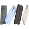 GURRS Ultra-Thin Full-Coverage Shockproof Liquid Silicone Case for iPhone 12 Pro, Matte Black