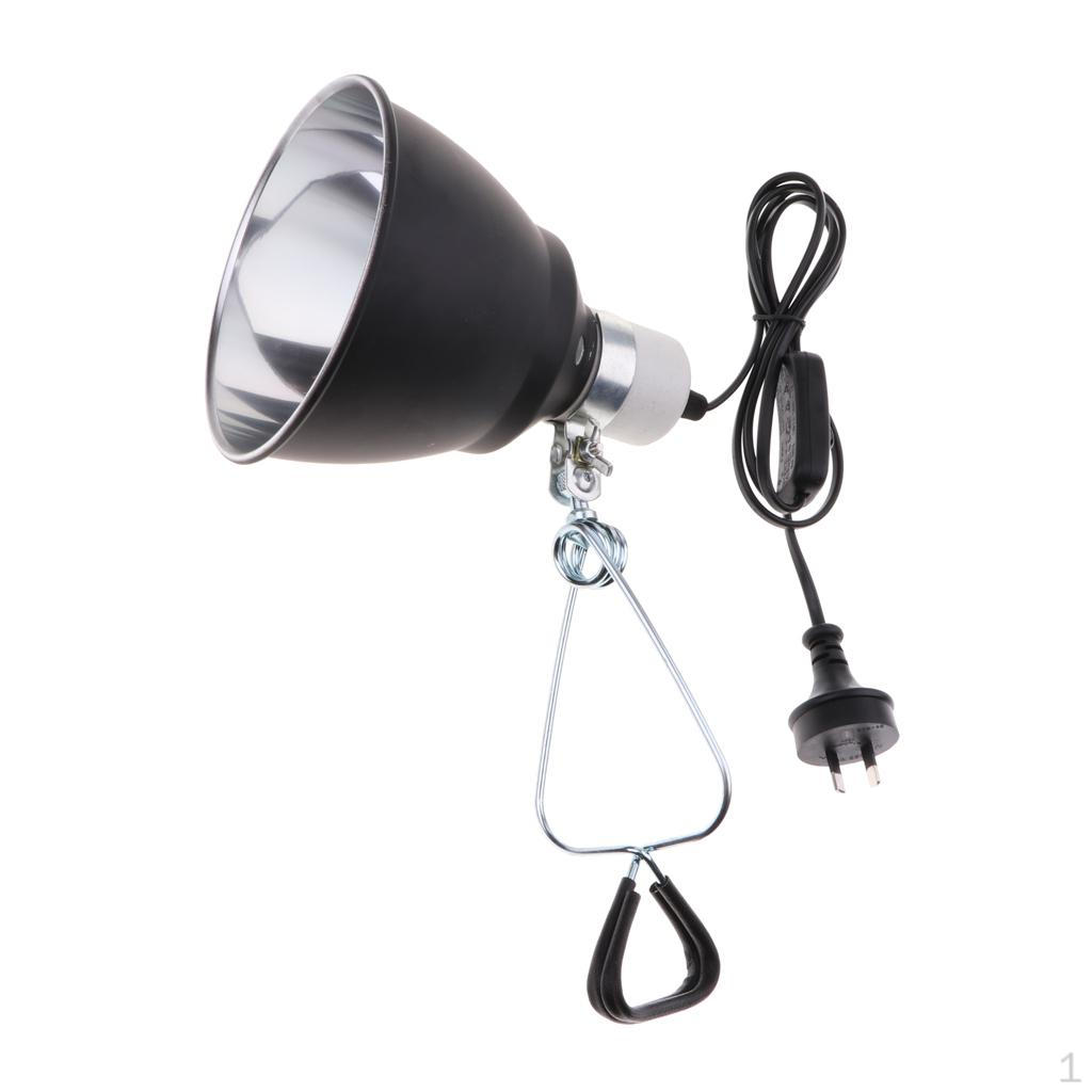 E27 Reptile Ceramic Heating Light UVA UVB Bulb Lamp Holder AU Plug