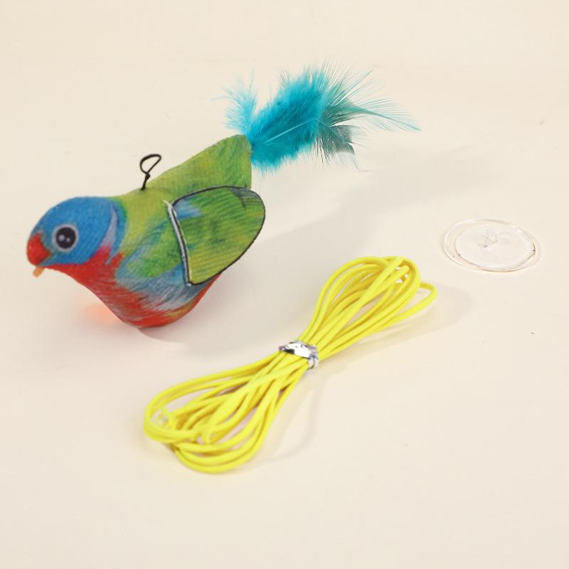 

Устойчивая к царапинам подвесная игрушка для кошек со звуками птиц для развлечения