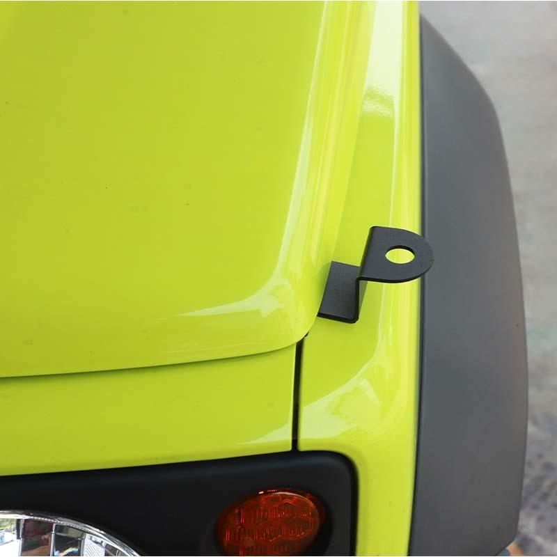 Metal Car Engine Hood Antenna Bracket Mount Stand For Suzuki Jimny 2019 Up Exterior Accessories