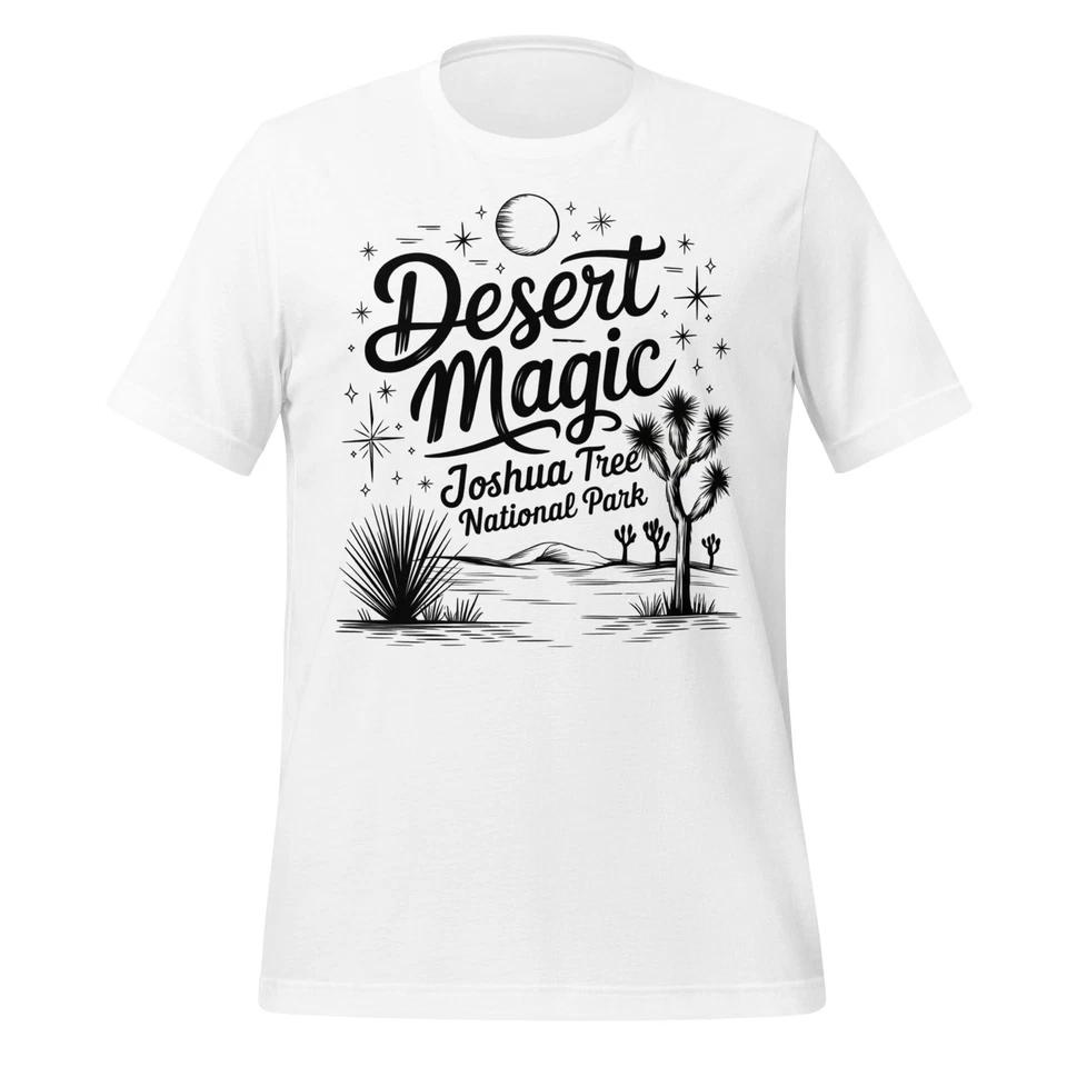 Desert Magic Joshua Tree National Park Unisex Nature Adventure Graphic Tee M